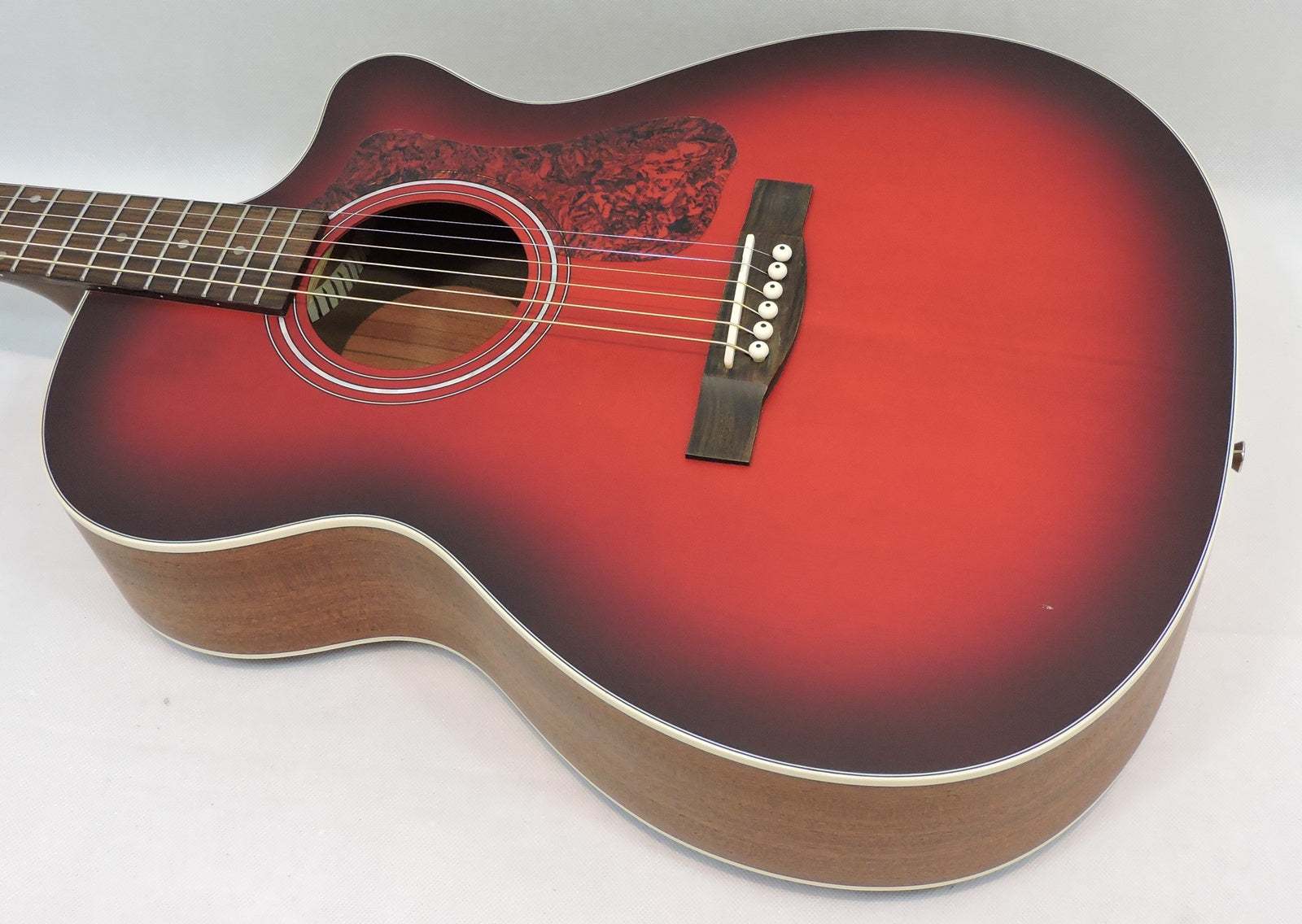 Guild OM-240CE Oxblood Burst - Used