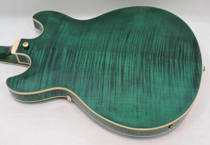 Ibanez AS93FM Transparent Moss Green