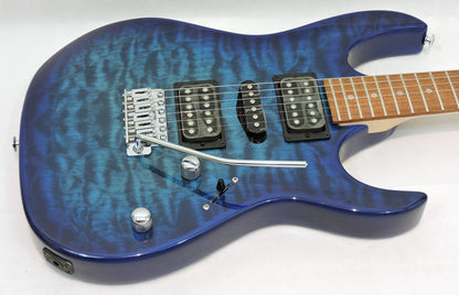 Ibanez GRG70QA-TBB Transparent Blue Burst