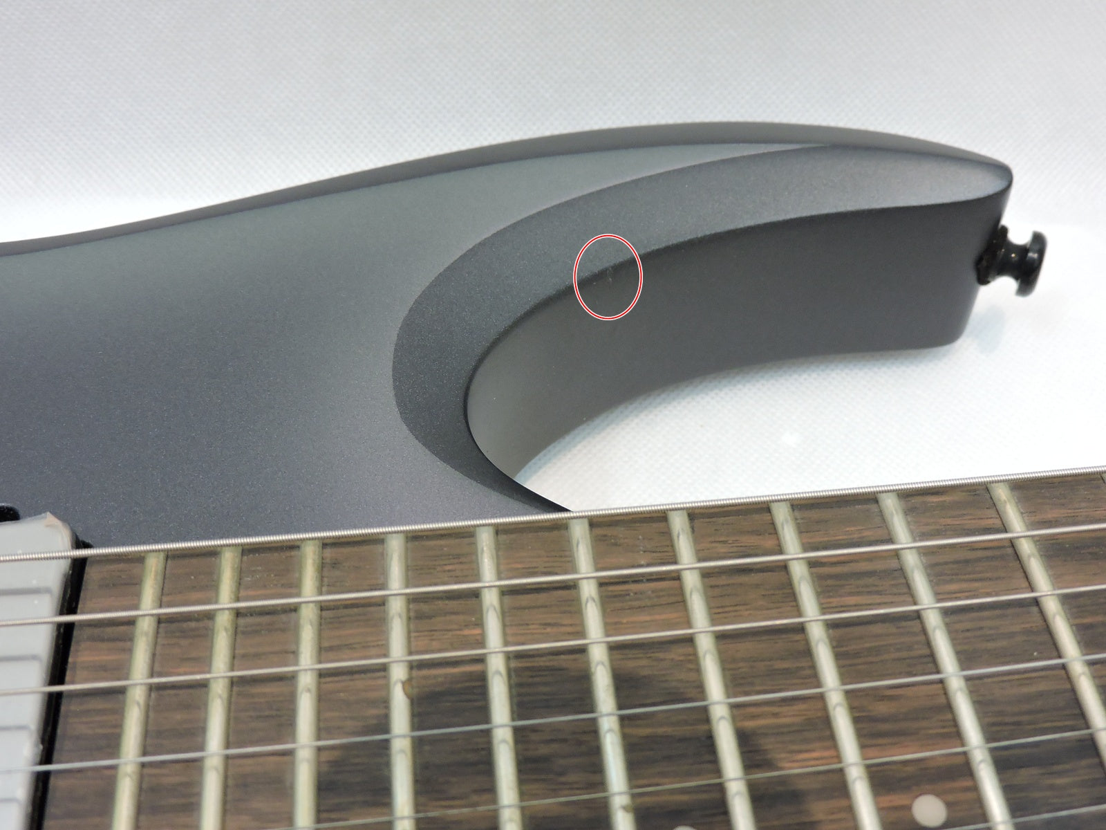 Ibanez RGD61 Black Aurora Burst Matte, Tiny Mark