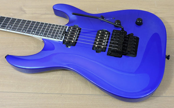 Jackson Pro Plus Series Dinky® DKA. Indigo Blue. Ebony Fingerboard