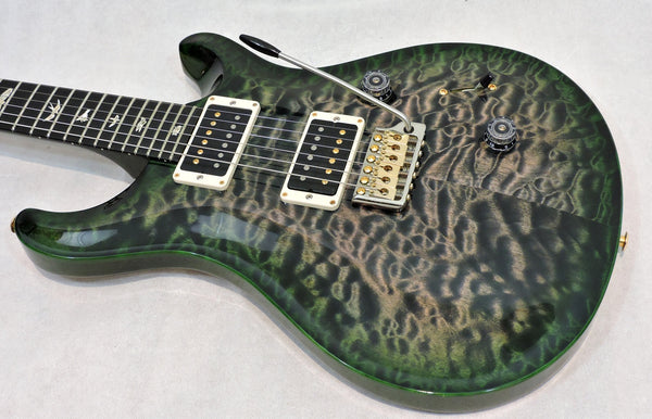 PRS Custom 24 '10' Top, Charcoal Jade Burst - Used