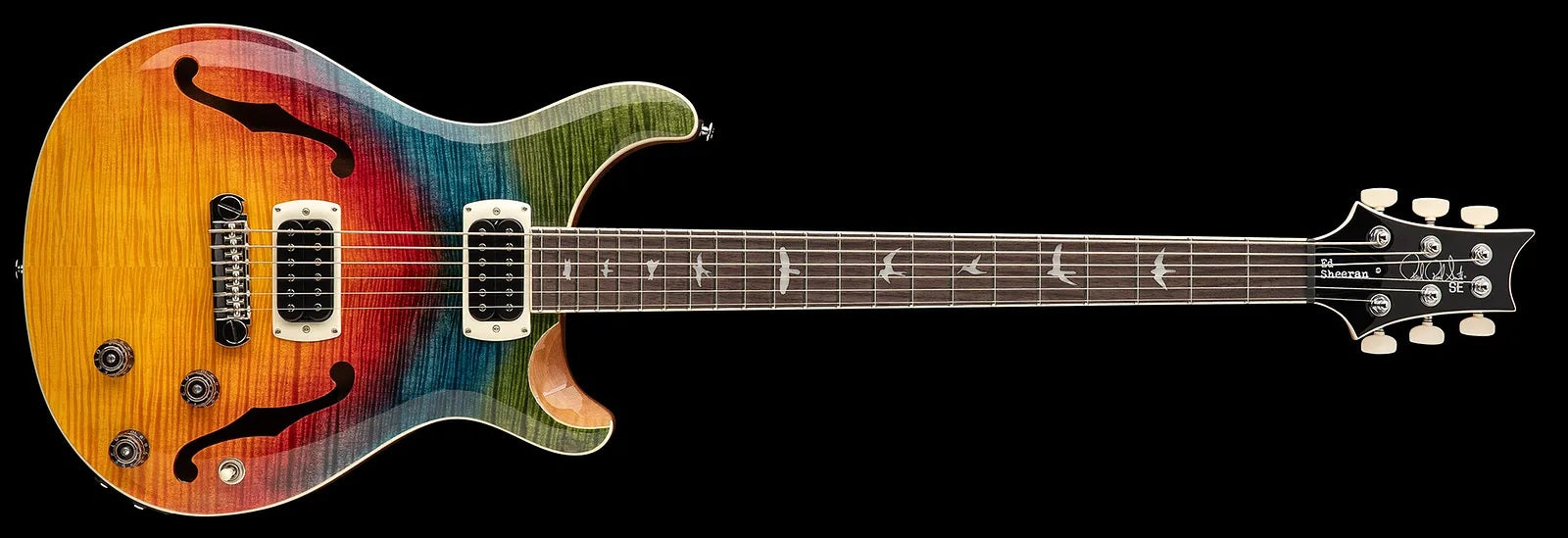 PRS SE Ed Sheeran Hollowbody I Piezo - Baritone - Kaleidoscope