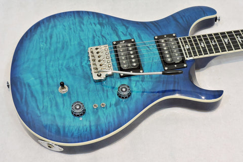 PRS SE Custom 24-08, Lake Blue Quilt