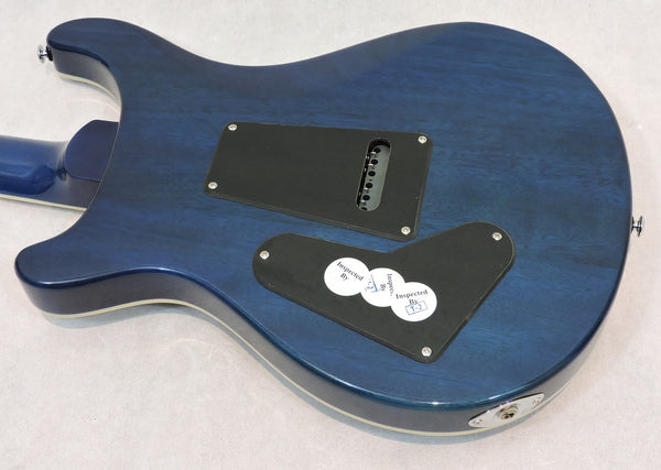 PRS SE Custom 24-08, Lake Blue Quilt