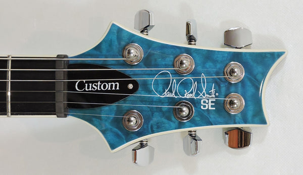 PRS SE Custom 24-08, Lake Blue Quilt