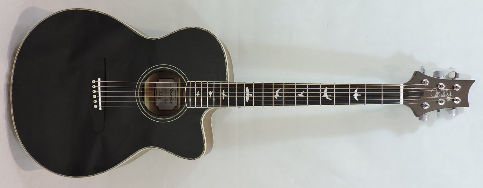 PRS SE A20E Gloss Black Top