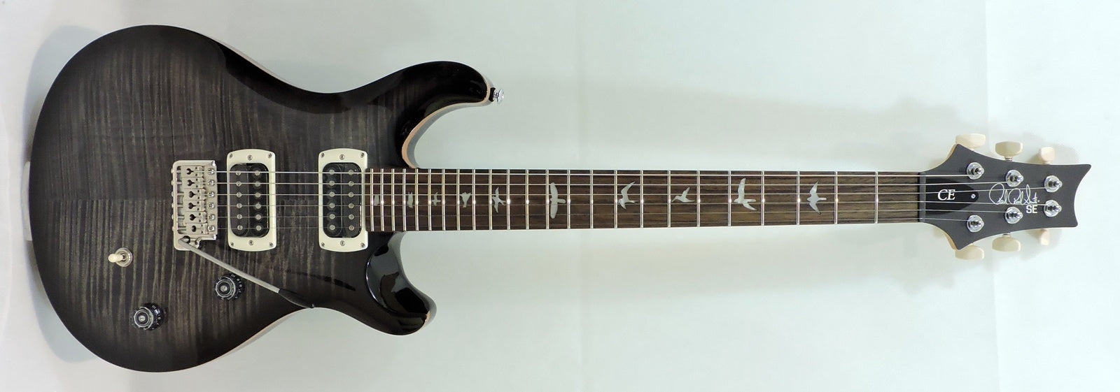 PRS SE CE24 '2026 Model' Charcoal Burst – Langley Guitar Centre