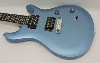 PRS SE CE24 Standard Satin Stoptail. Ice Blue Metallic