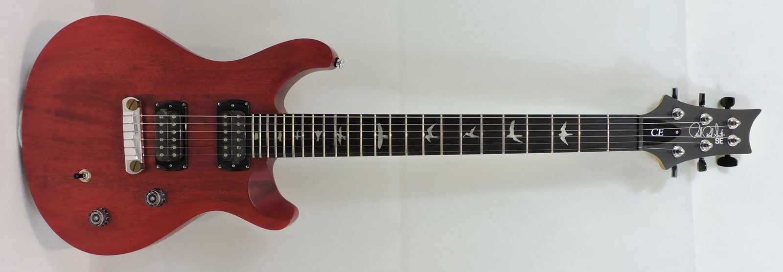 PRS SE CE24 Standard Satin Stoptail. Vintage Cherry