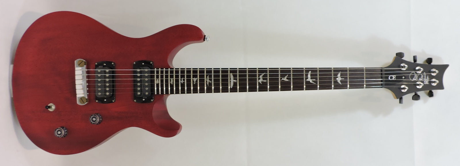 PRS SE CE24 Standard Satin Stoptail. Vintage Cherry