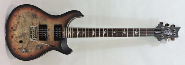 PRS SE Custom 24-08 Poplar Burl Charcoal Cherry Midnight Burst. Limited Edition