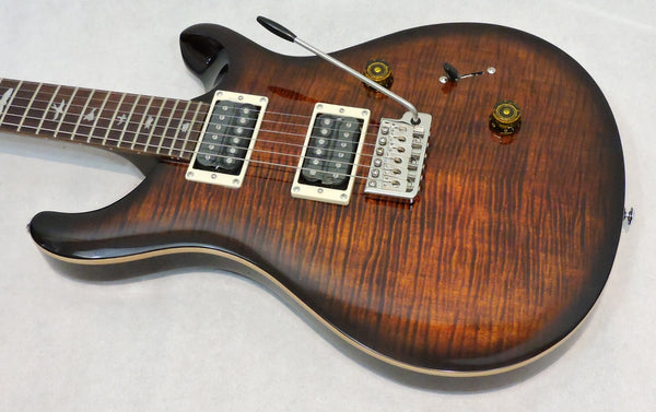 PRS SE Custom 24 Black Gold Burst