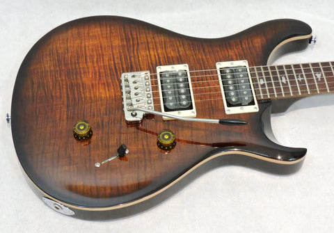 PRS SE Custom 24 Black Gold Burst
