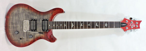 PRS SE Custom 24 Charcoal Cherry Burst