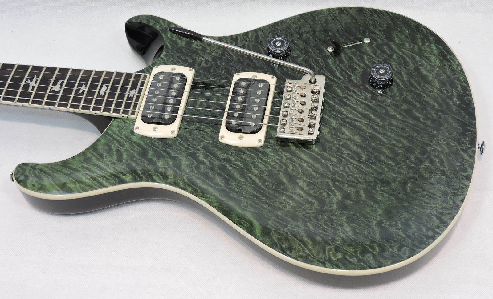 PRS SE Custom 24 Teal Black Quilt 2026 Model – Langley Guitar Centre