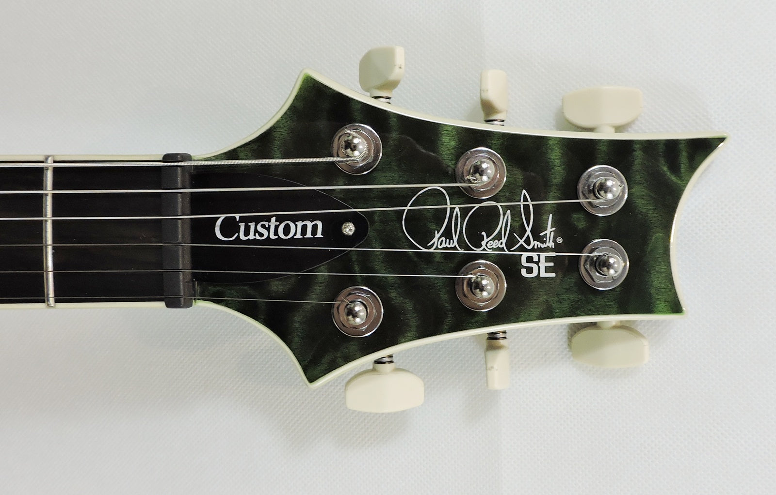PRS SE Custom 24 Teal Black Quilt 2026 Model – Langley Guitar Centre