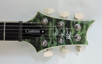 PRS SE Custom 24 Teal Black Quilt 2026 Model