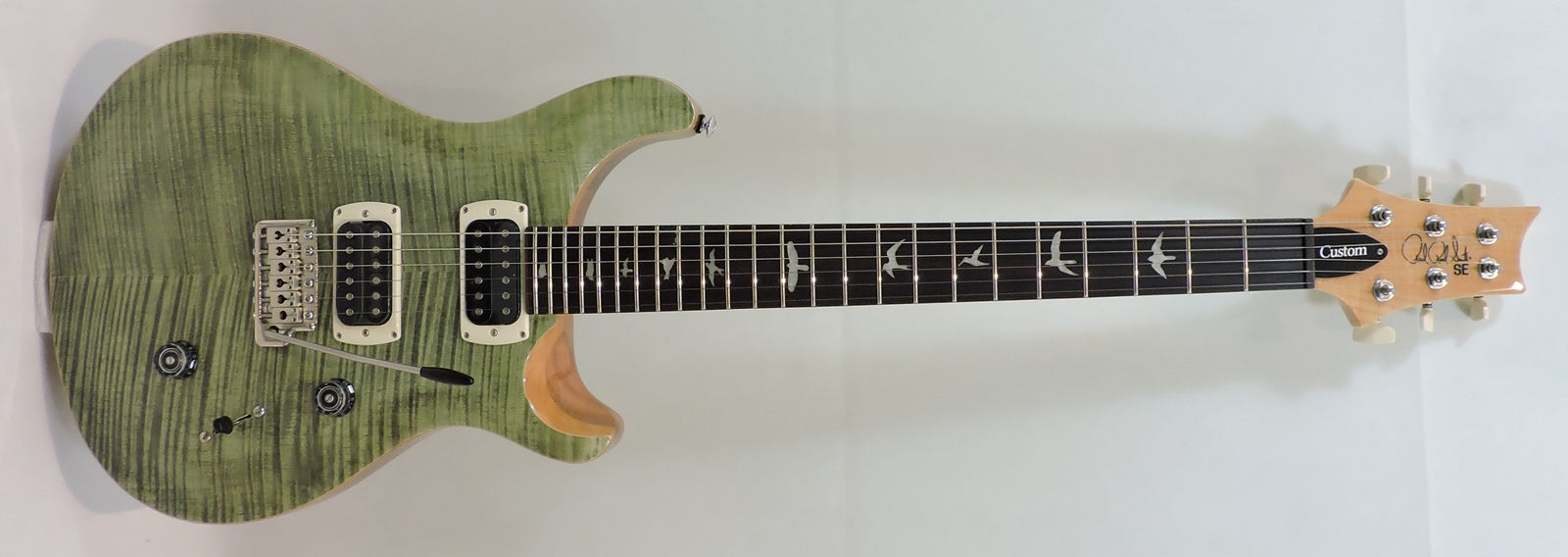 PRS SE Custom 24 Trampas Green. Limited Edition – Langley Guitar
