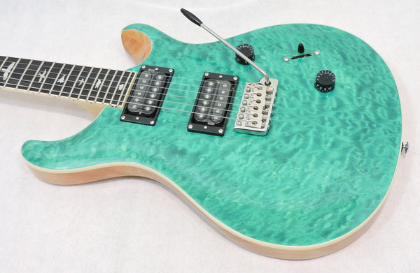 PRS SE Custom 24 Quilt Turquoise