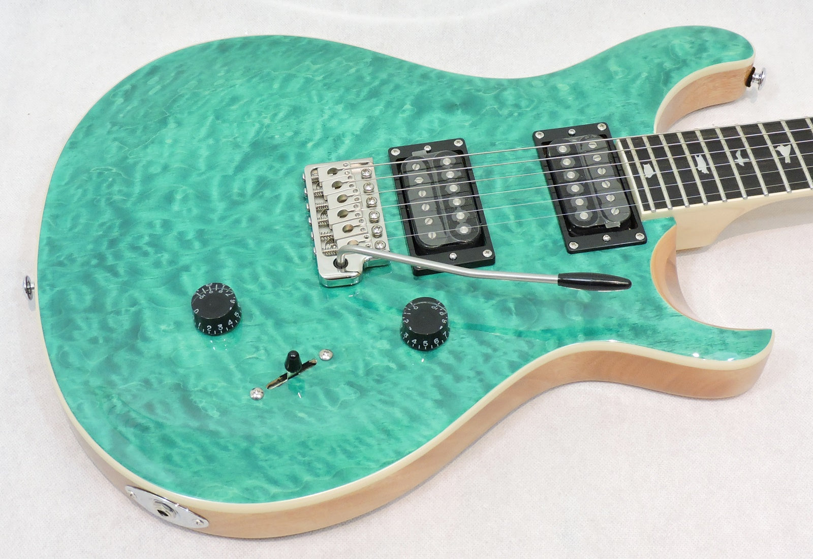 PRS SE Custom 24 Quilt Turquoise