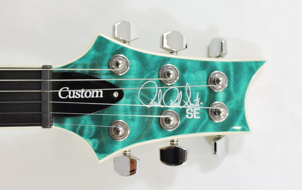 PRS SE Custom 24 Quilt Turquoise