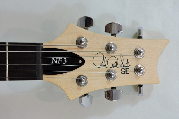 PRS SE NF3 Ice Blue Metallic Rosewood Fingerboard
