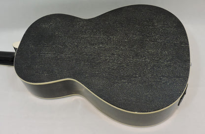 PRS SE P20E Parlour. Limited Edition Gloss Black Top with Dog Hair Back & Sides