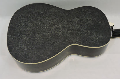 PRS SE P20E Parlour. Limited Edition Gloss Black Top with Dog Hair Back & Sides