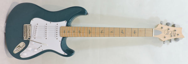 PRS SE Silver Sky Maple Nylon Blue