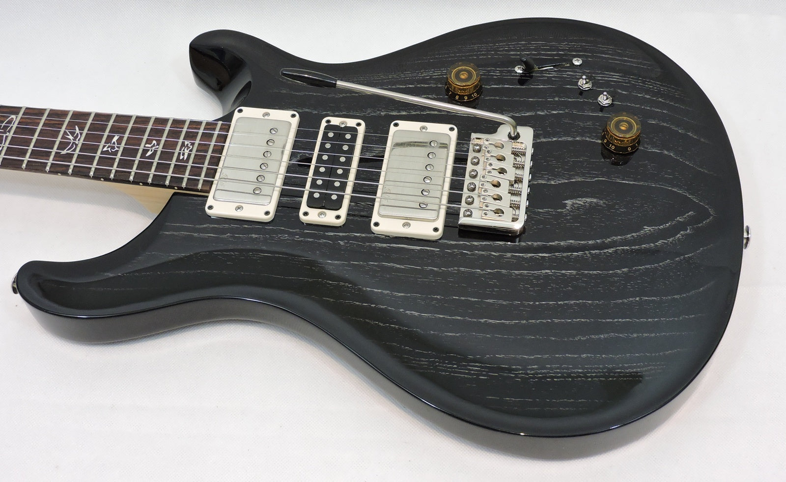 PRS 2025 Swamp Ash Special Maple, Black Doghair Smokeburst