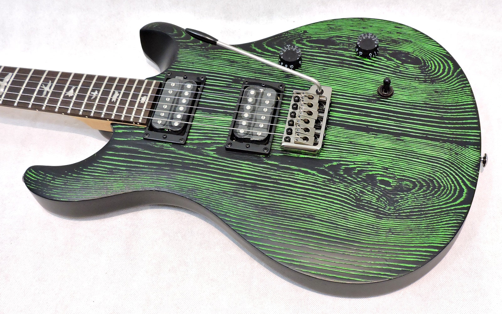 PRS SE CE24 Ltd. Edition Sandblasted Green