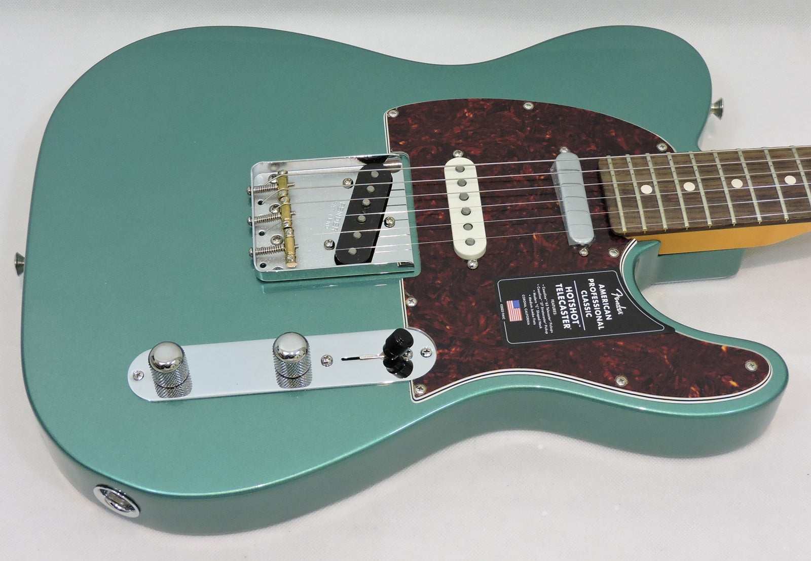Fender American Professional Classic Hotshot Telecaster, Faded Sherwood Green Metallic