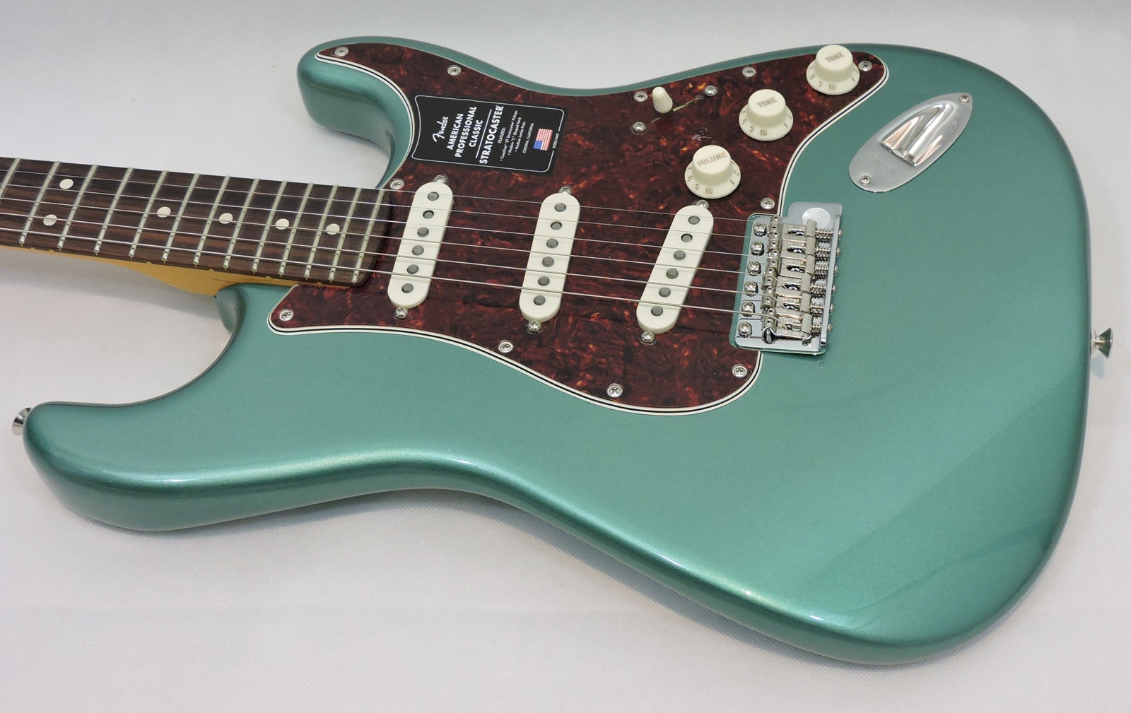 Fender American Professional Classic Stratocaster Faded Sherwood Green Metallic