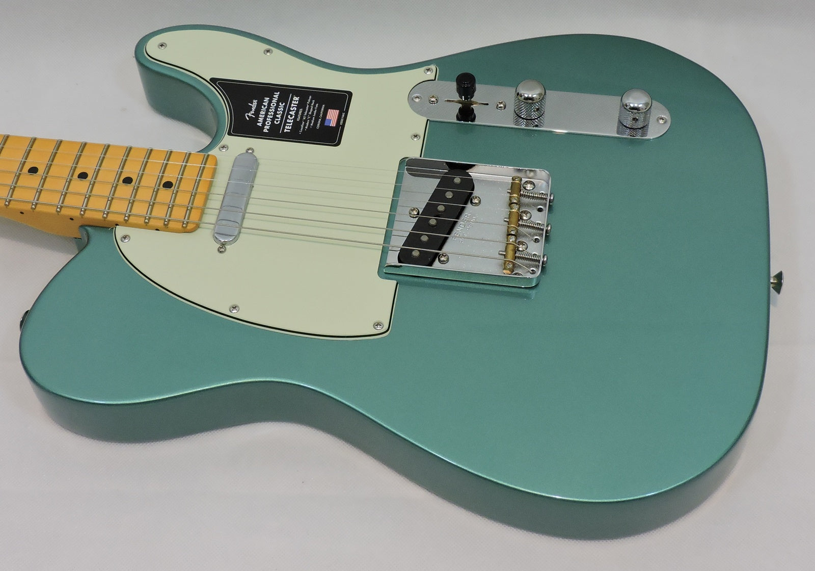 Fender American Professional Classic Telecaster Faded Sherwood Green Metallic - COMING NOVEMBER 2025