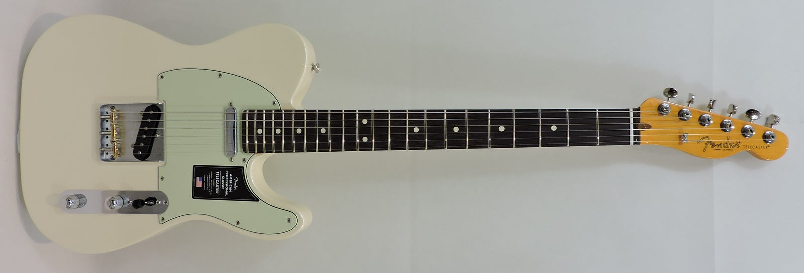 Fender Limited Edition American Professional Classic Telecaster, Rosewood, Olympic Pearl