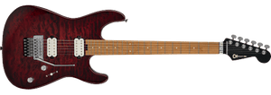 Charvel Pro-Mod Plus San Dimas® Style 1 HH FR CM, Carmalized Maple Fingerboard, Sangria Burst