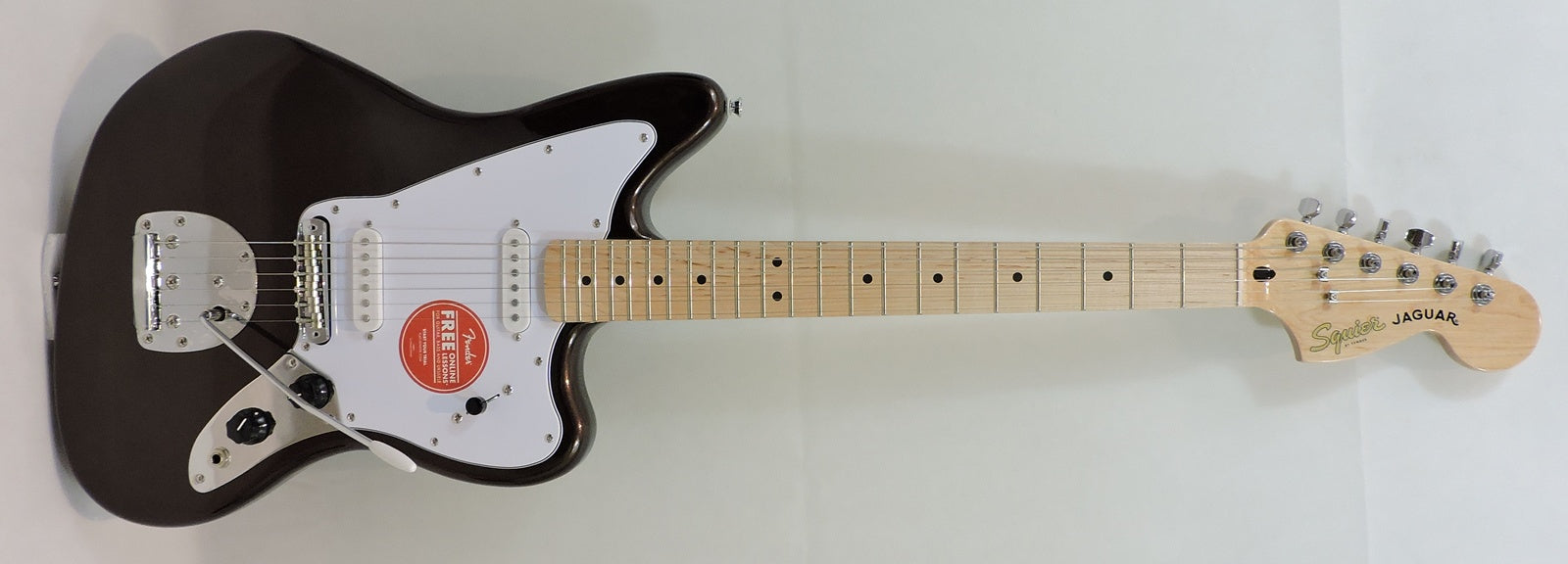 Squier Affinity Series Jaguar, Maple Fingerboard, Mystic Metallic Brown