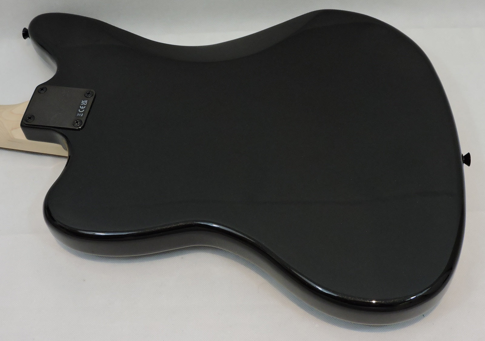 Squier FSR Affinity Jaguar, Laurel Fingerboard, Metallic Black