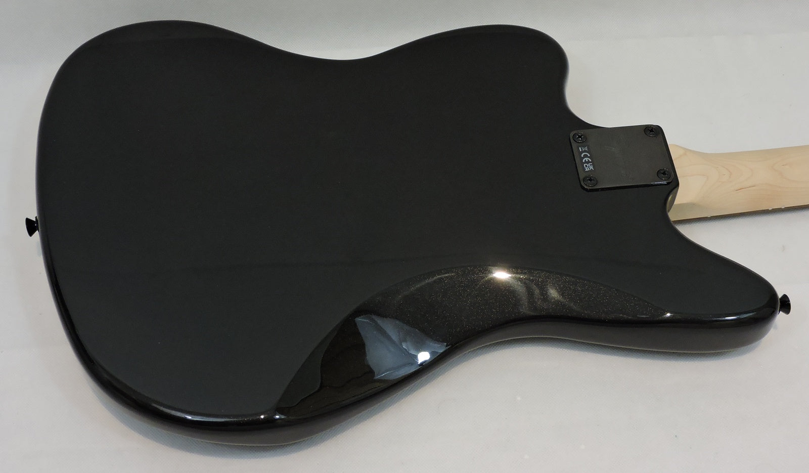 Squier FSR Affinity Jaguar, Laurel Fingerboard, Metallic Black
