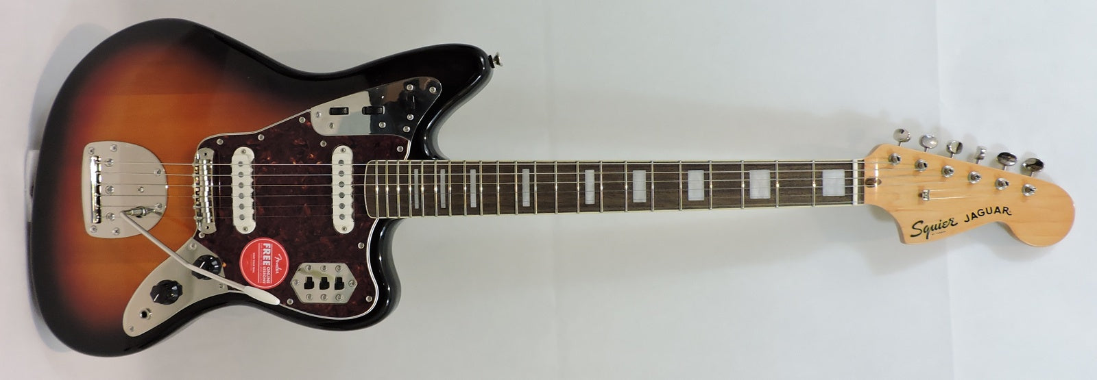 Squier Classic Vibe '70s Jaguar, 3-Colour Sunburst
