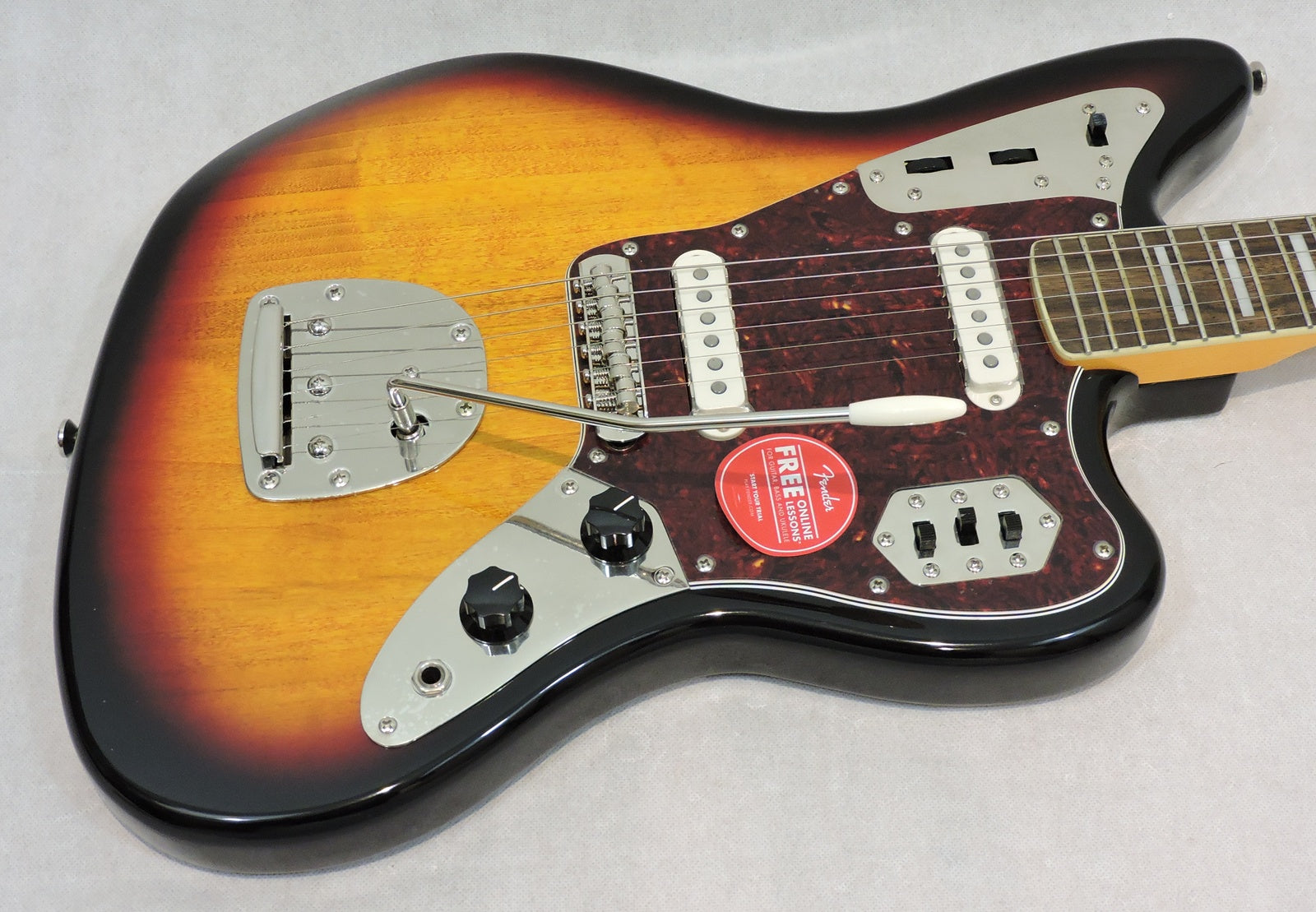 Squier Classic Vibe '70s Jaguar, 3-Colour Sunburst