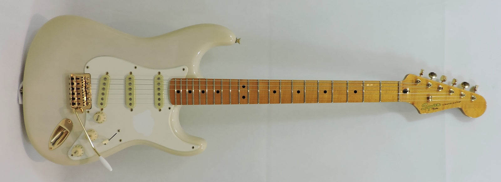 Squier Classic Vibe '50s Stratocaster, 'Mary Kaye' White Blonde with Gold Hardware - Used