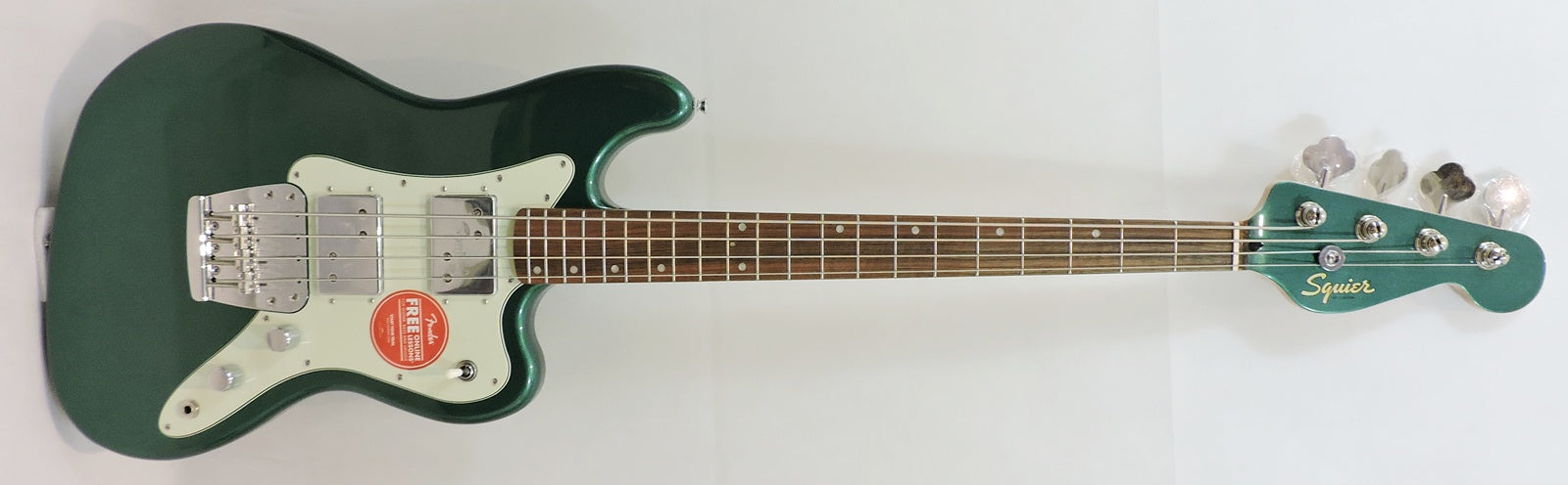 Squier Paranormal Rascal Bass HH Sherwood Green - Used