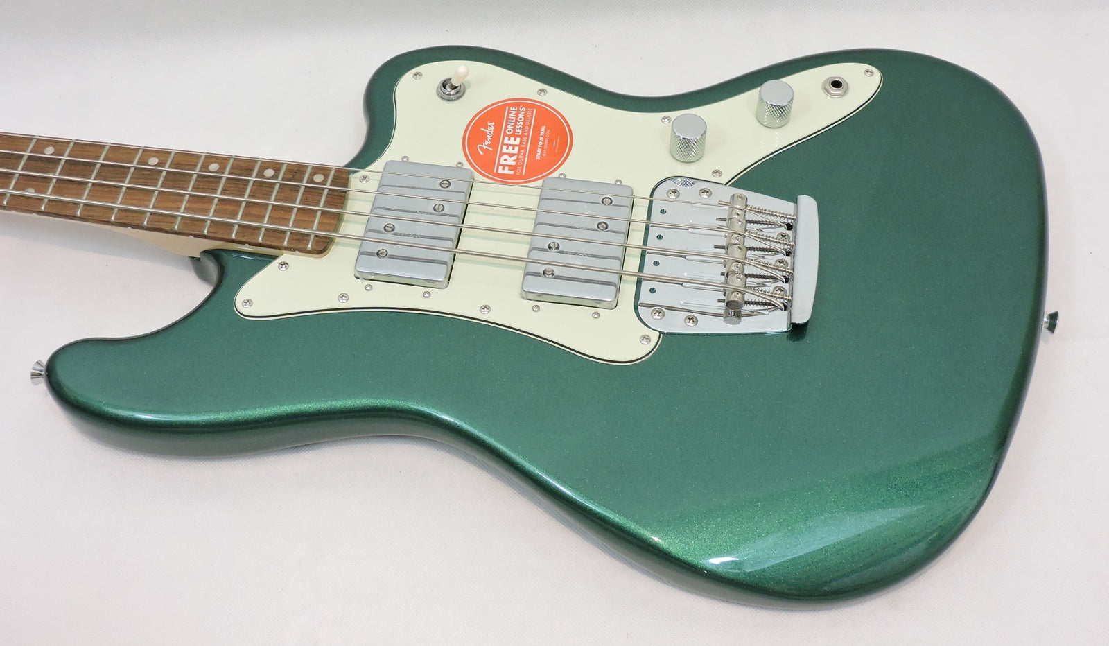 Squier Paranormal Rascal Bass HH Sherwood Green - Used