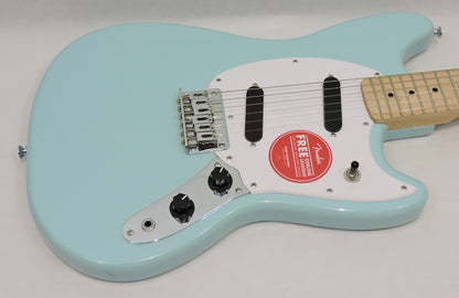 Squier Sonic Mustang, Daphne Blue