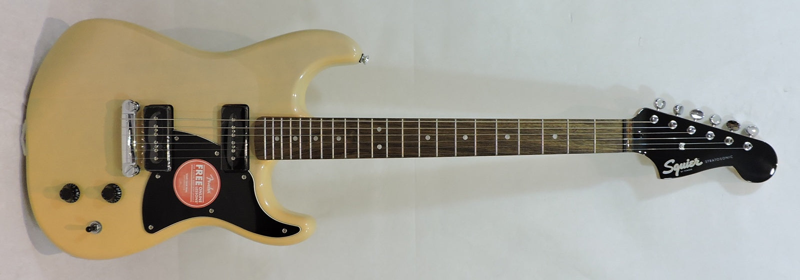 Squier Paranormal Strat-O-Sonic. Vintage Blonde
