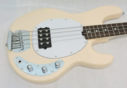 Sterling by MusicMan Sub Ray 4 Bass. Vintage Cream.