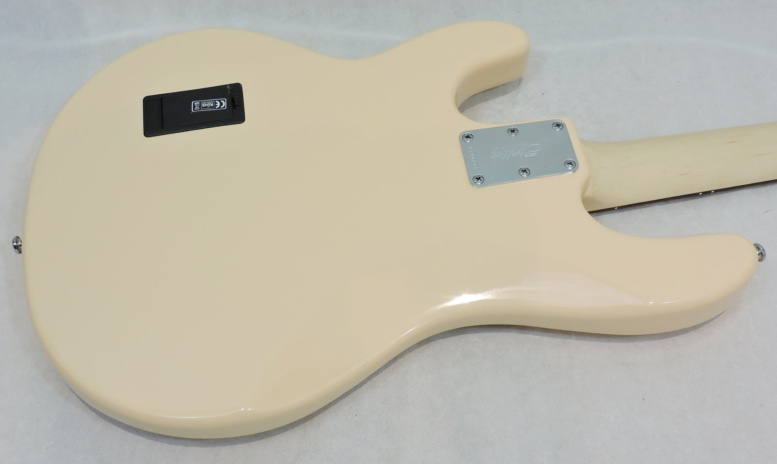 Sterling by MusicMan Sub Ray 4 Bass. Vintage Cream.