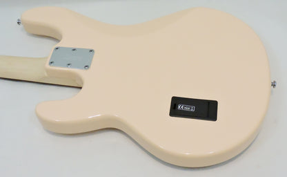 Sterling by MusicMan Sub Ray 4 Bass. Vintage Cream.